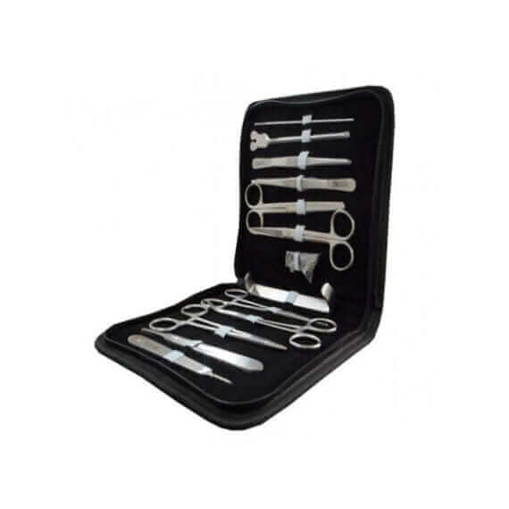 Estuche de disección con 13 Piezas - Producto ortopédico