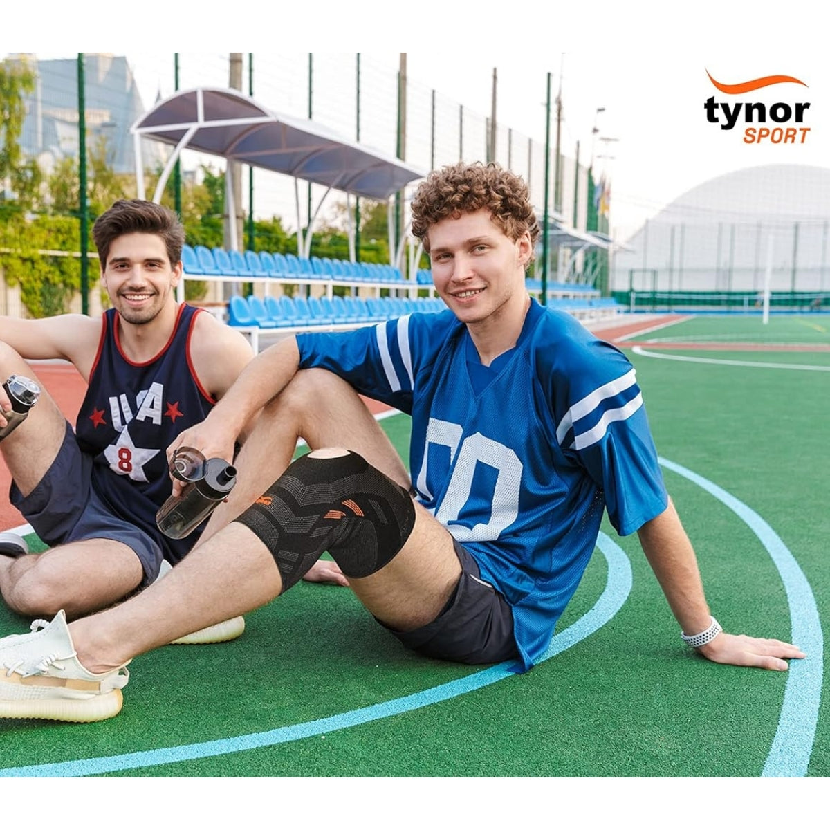 Rodillera con soporte Rotuliano Tynor Compresion de rodilla