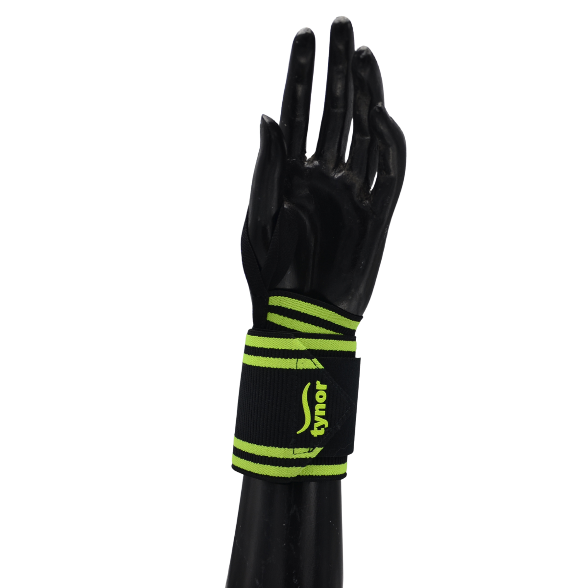 Par Muñequera Deportiva Tynor C/sujetador Pulgar Gym Neon