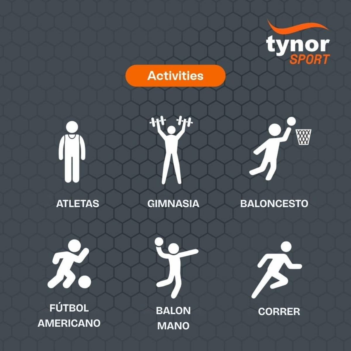Espinillera P/gym Tynor Compresion Pantorrilla Crossfit