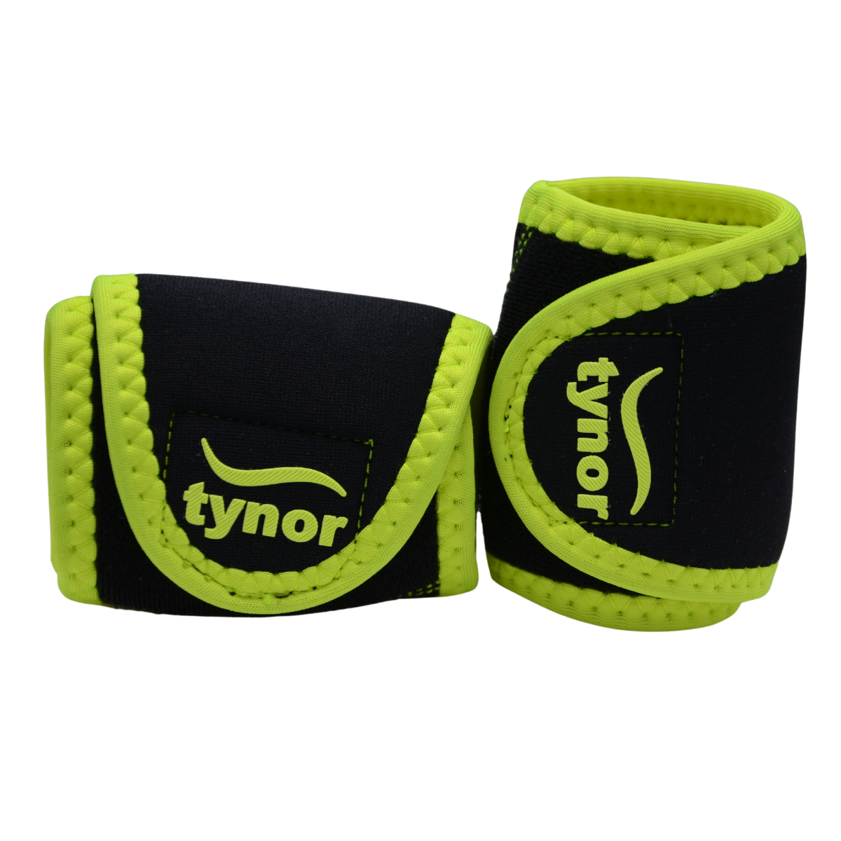 Par Muñequera Deportiva Tynor C/pulgar Gym Neon Crossfit