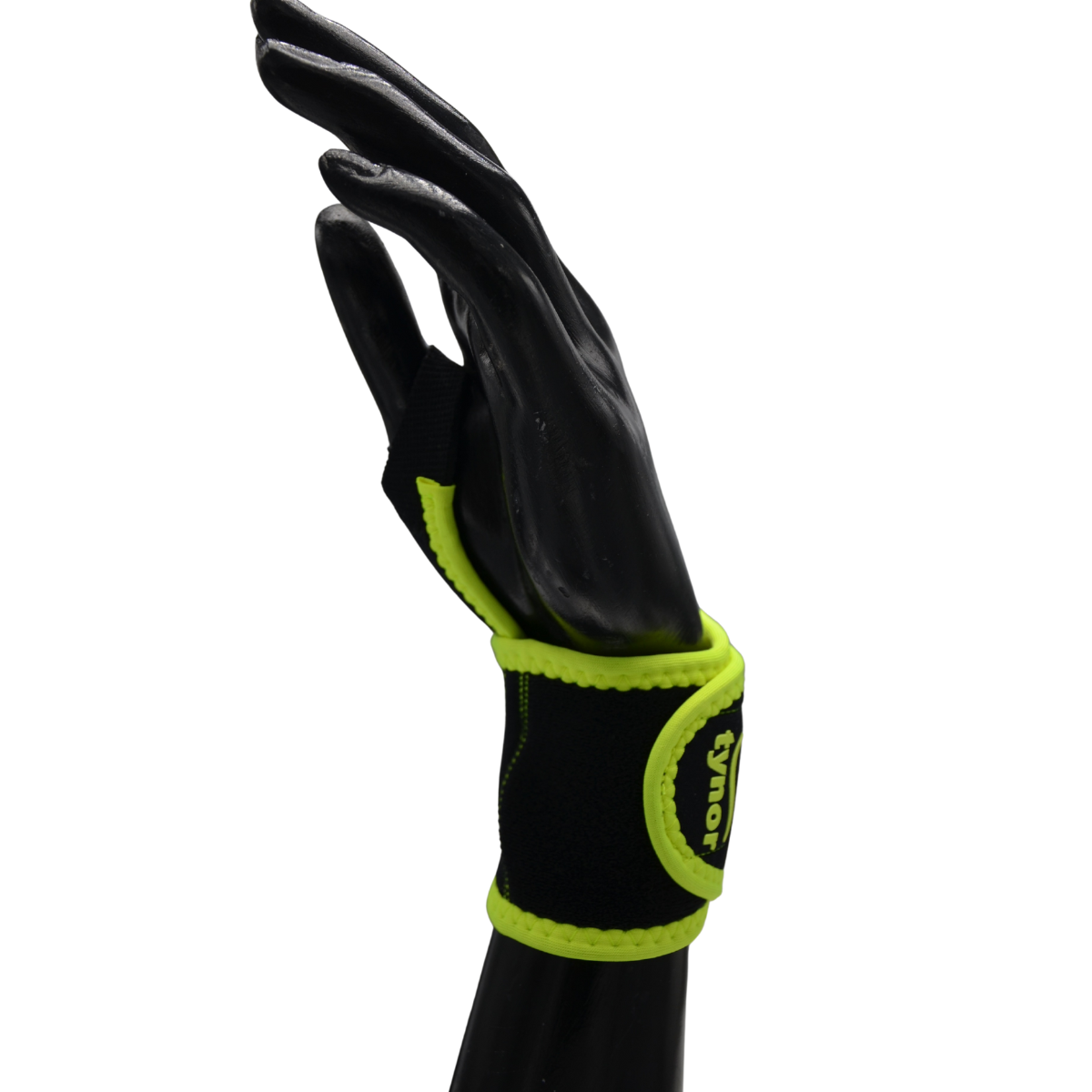 Par Muñequera Deportiva Tynor C/pulgar Gym Neon Crossfit