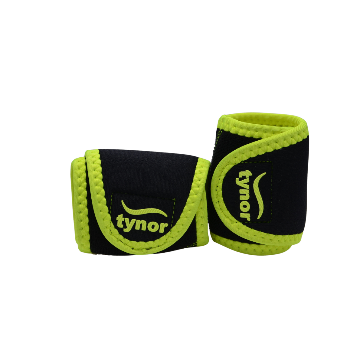 Par Muñequera Deportiva Tynor C/pulgar Gym Neon Crossfit