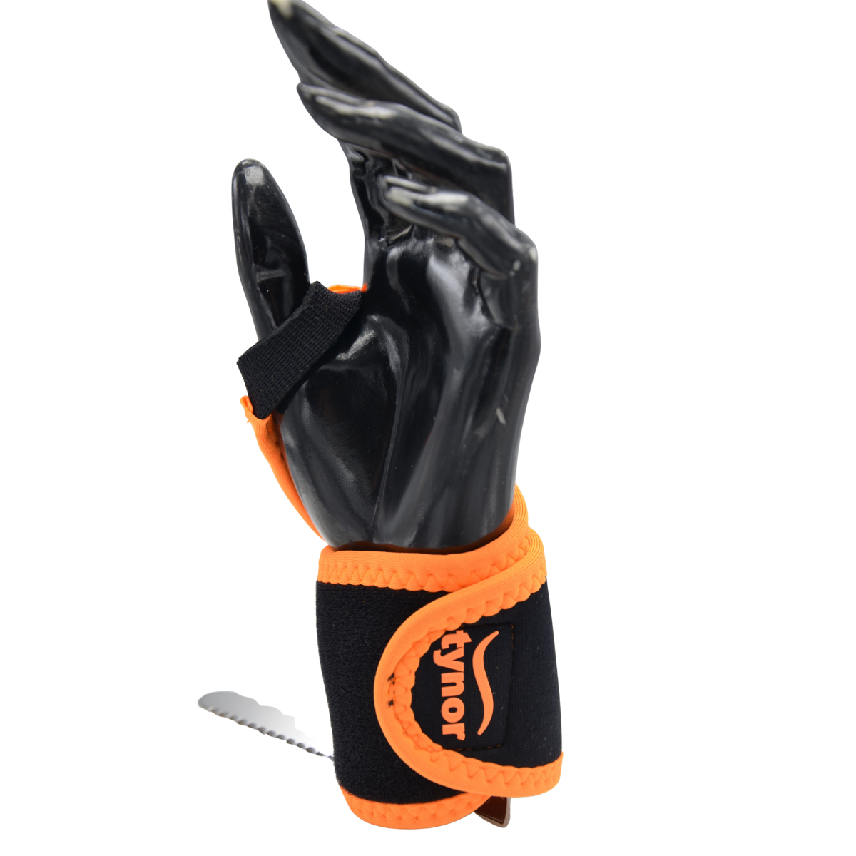 Par Muñequera Deportiva Tynor C/pulgar Gym Neon Crossfit