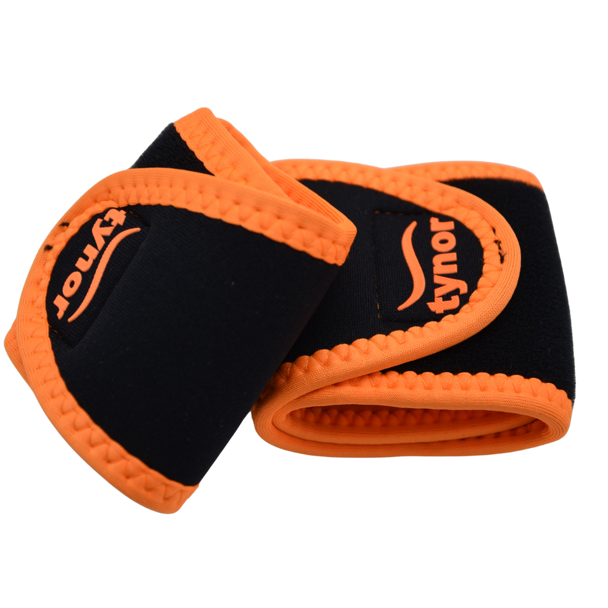 Par Muñequera Deportiva Tynor C/pulgar Gym Neon Crossfit