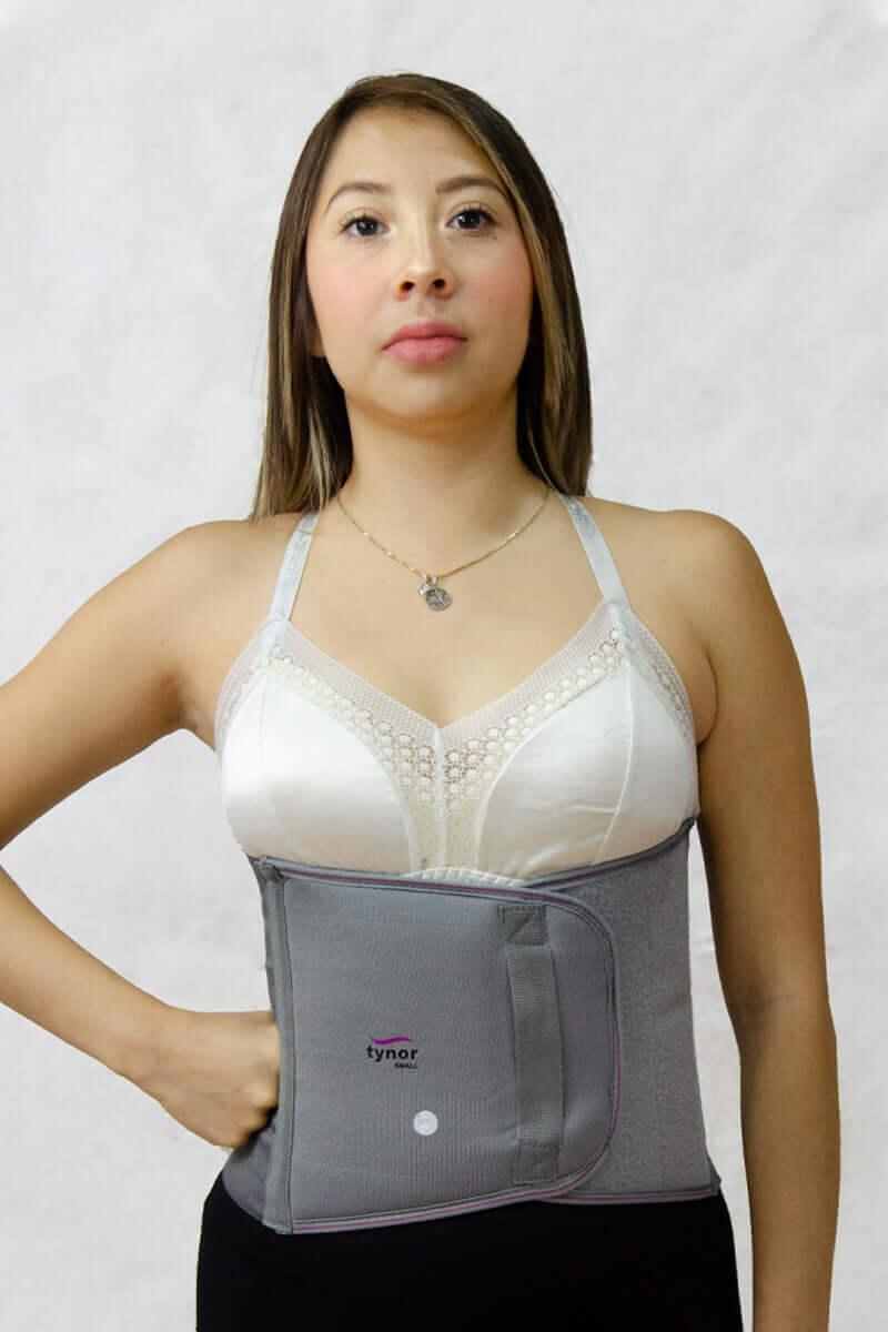 S Faja abdominal poscirugía para hombres y mujeres, cinturón de  abdominoplastia posparto de 12 pulgadas de alto que proporciona compresión  bariátrica
