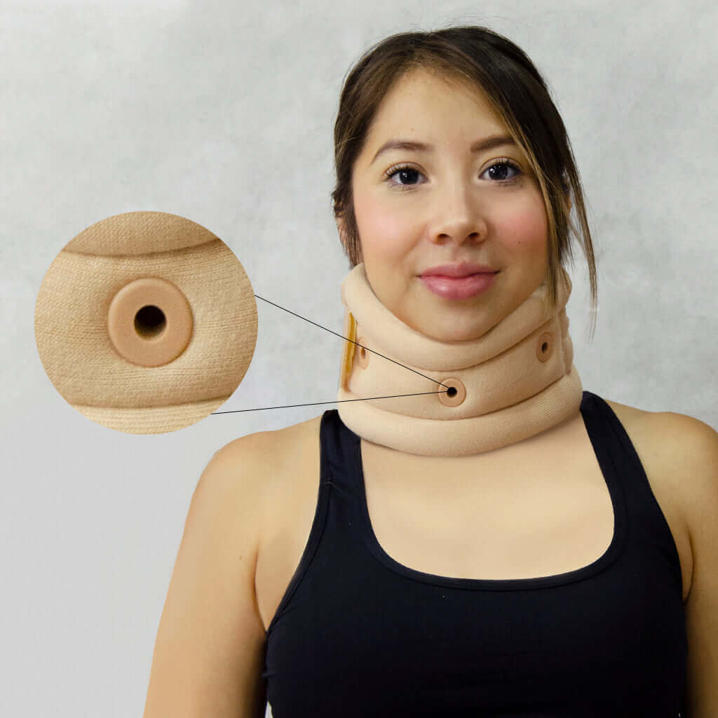 Collarín Cervical Blando con Soporte Thomas - Producto ortopédico