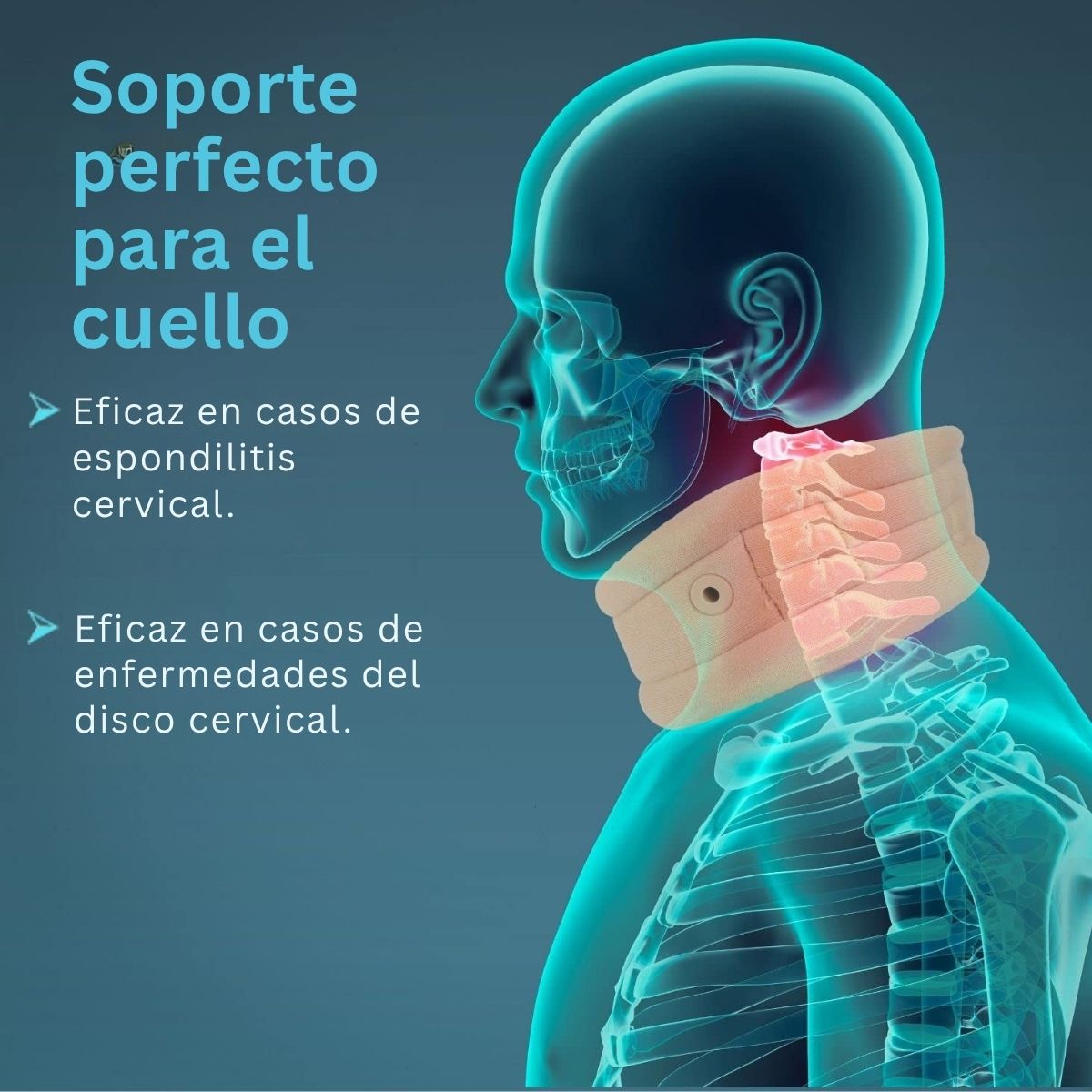Collarin Tipo Thomas Tynor Blando Cervical Ergonomico