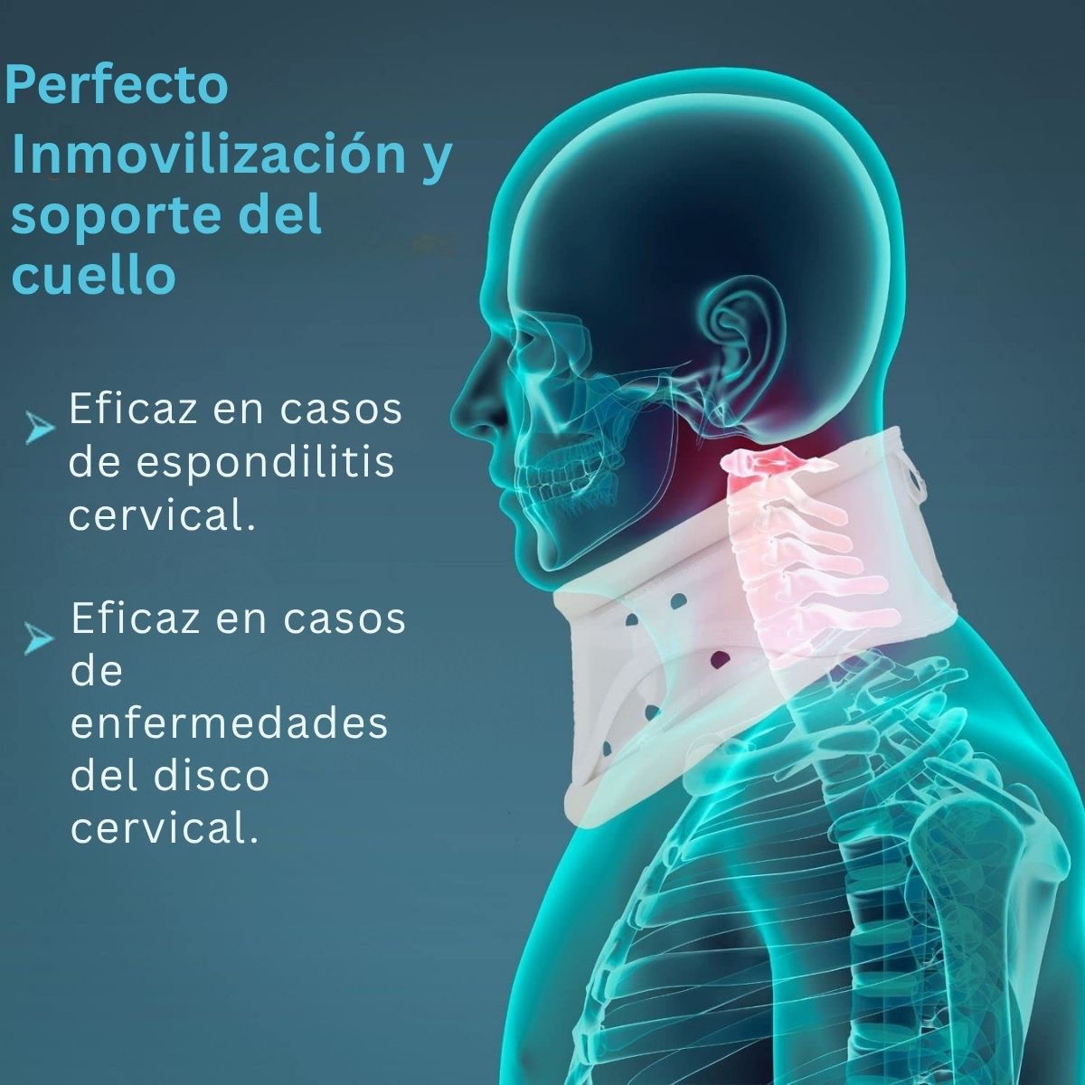 Collarin Tynor Tipo Thomas Ajustable Firme Ergonomico Ligero