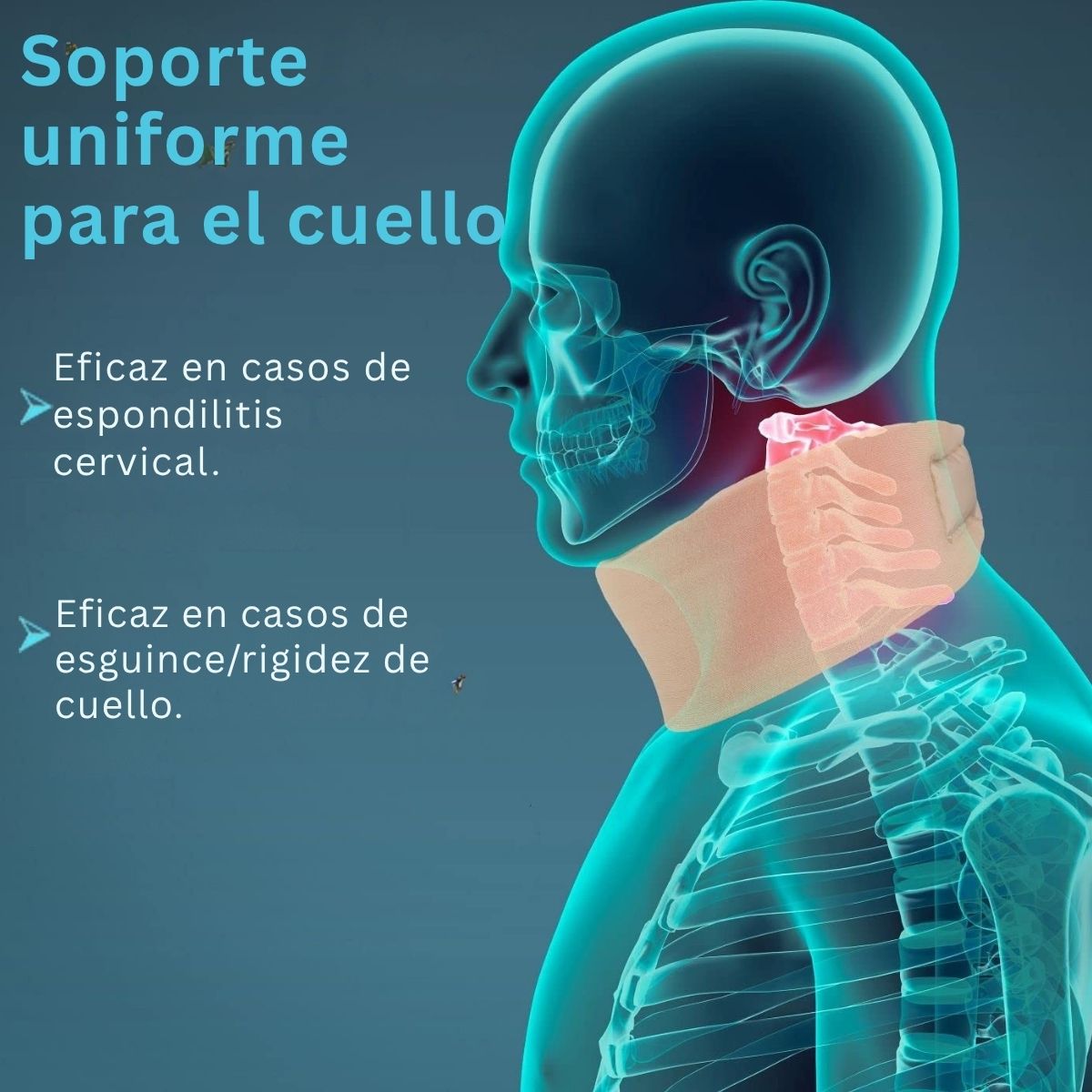 Collarin Tynor Cervical Densidad Suave Adulto Inmovilizacion
