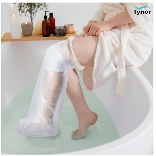 Bolsa P/Yeso Tynor Manga Pierna Impermeable Ducha Protector