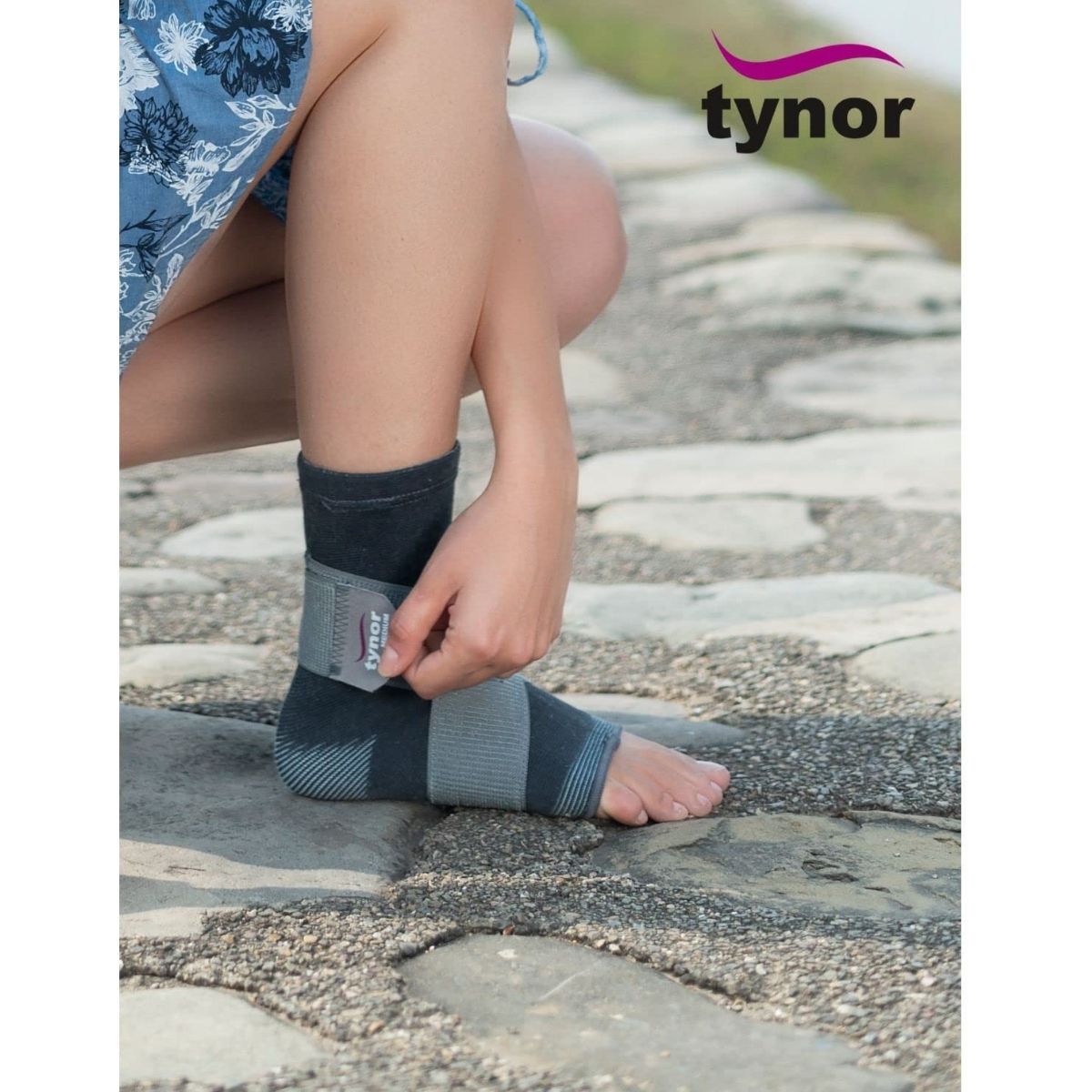 Tobillera Elastica Tynor Cintas En Ocho Ortopedia Amidiestra