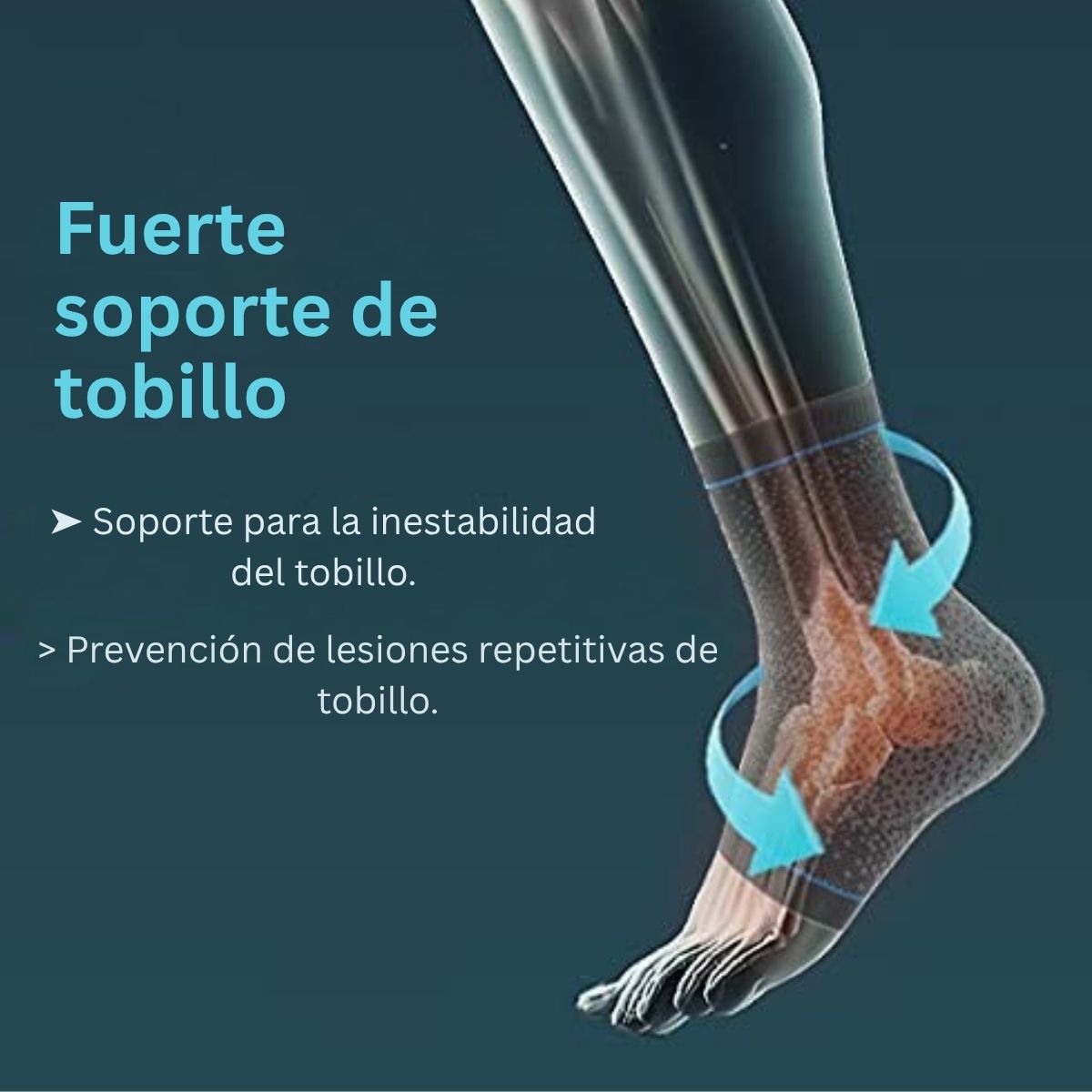 Soporte Tobillo Tynor urbano Ajuste Compasión Elástico