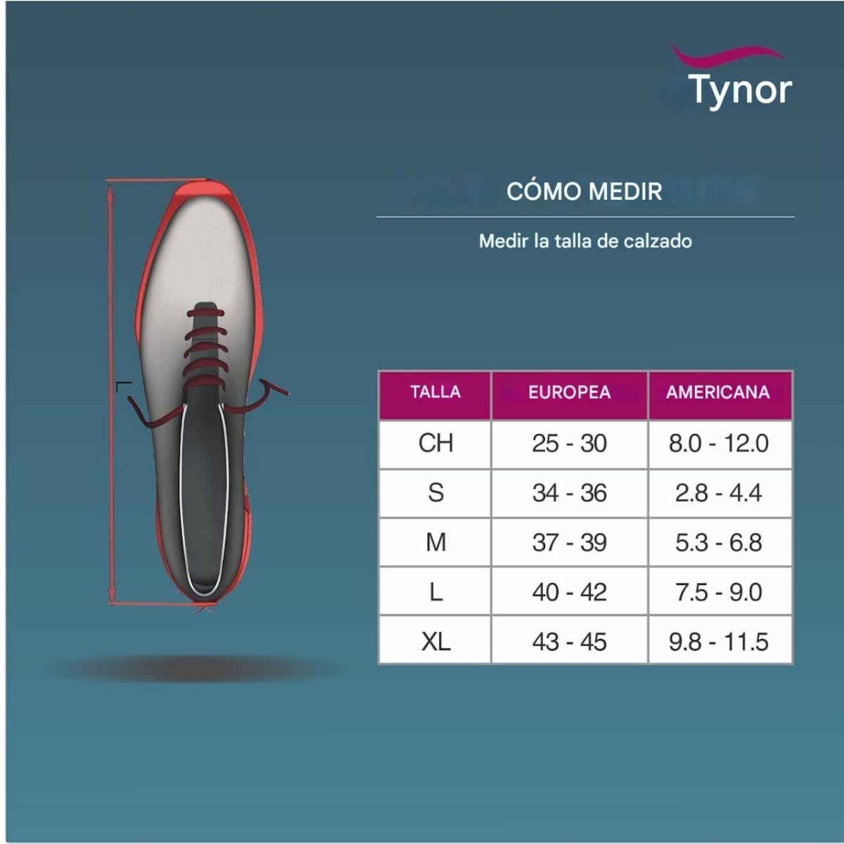 Ortesis P/Pie Tynor Ferula Infantil Derecha E Izquierda Acojinado
