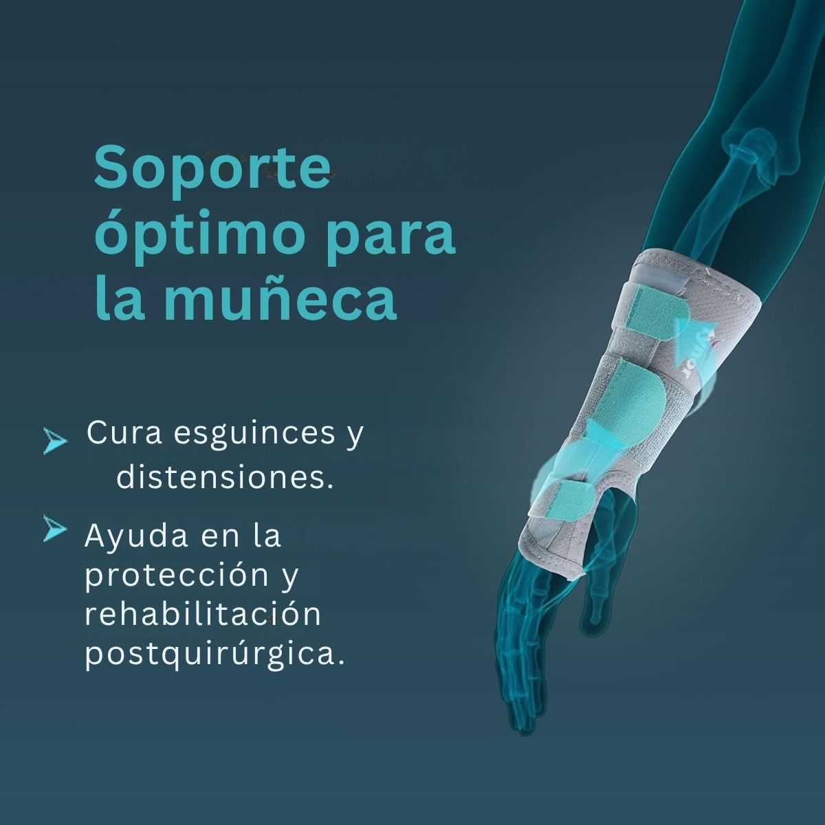 Tablilla Muñeca Tynor Ferula Amidiestra Ortopedia Elastica