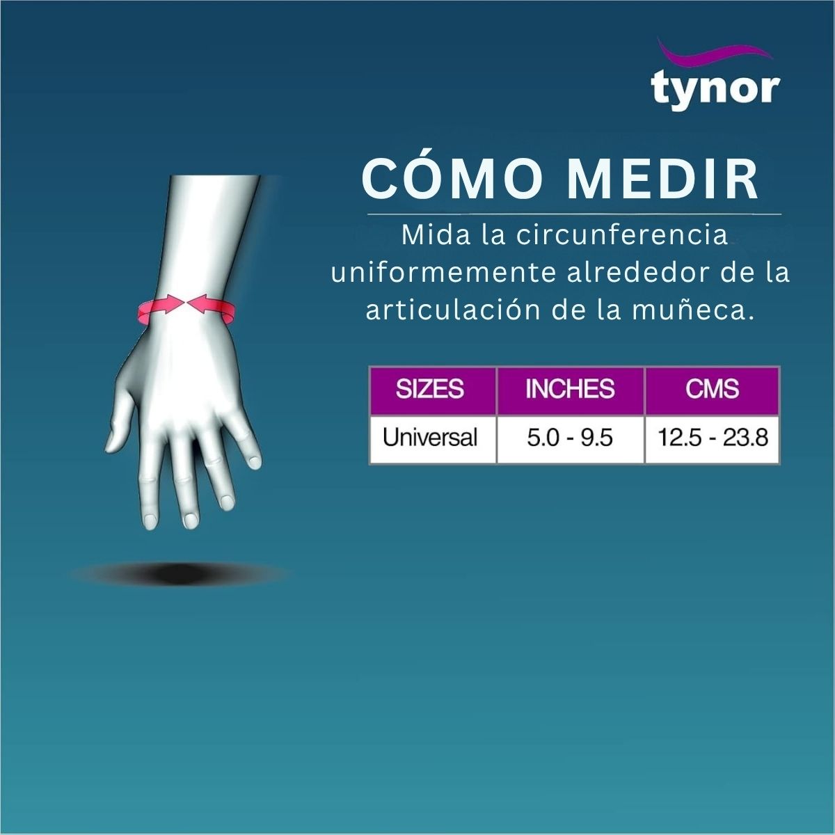 Ferula Tipo Quervain Tynor Ambidiestra Comodo Inmovilizador