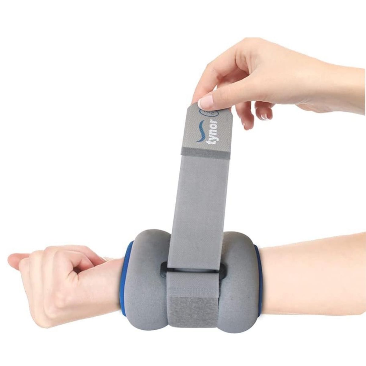 Polaina Pie Tynor P/Muñeca Cómodo Ajustable Fisioterapia