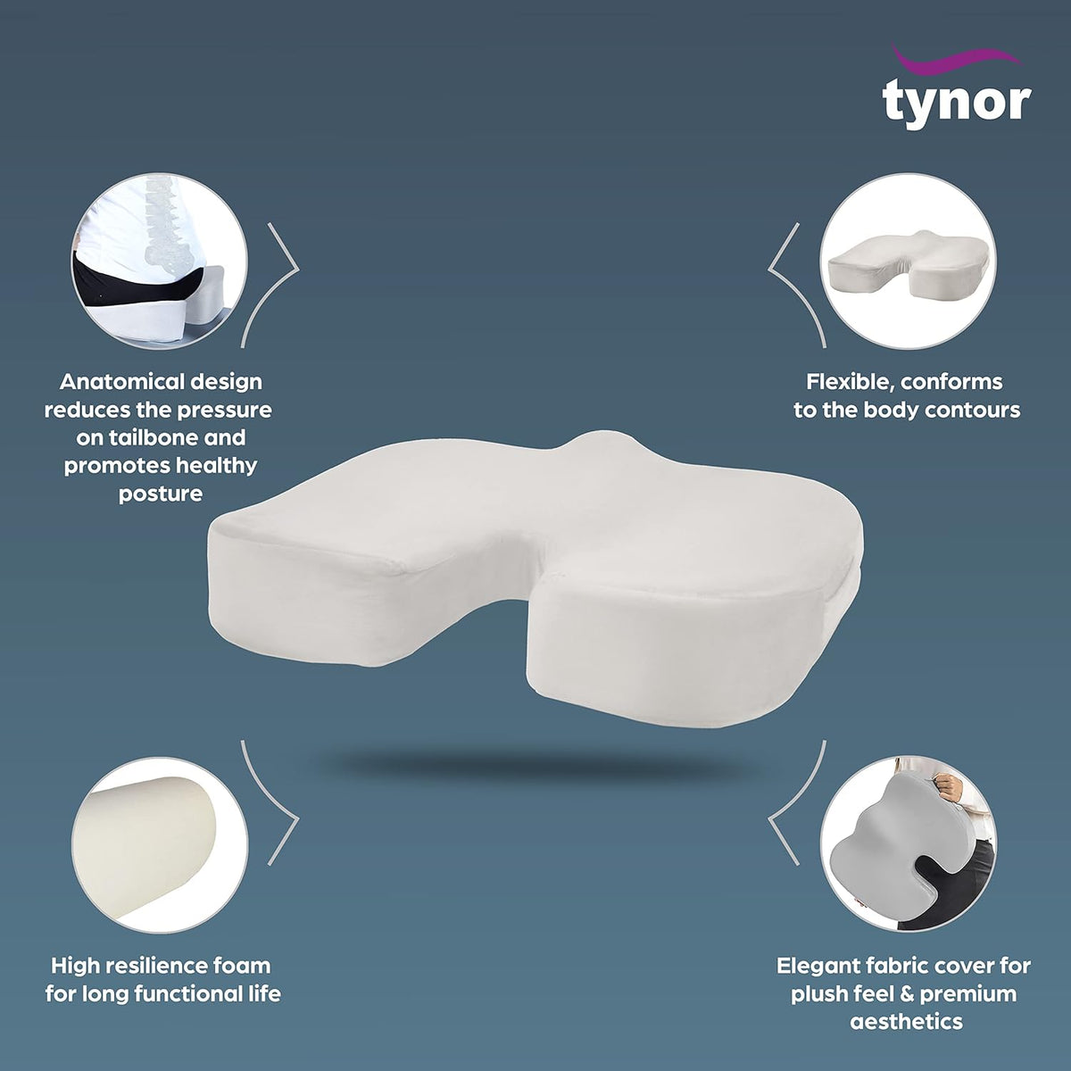 Asiento ortopedico Tynor Anatomico