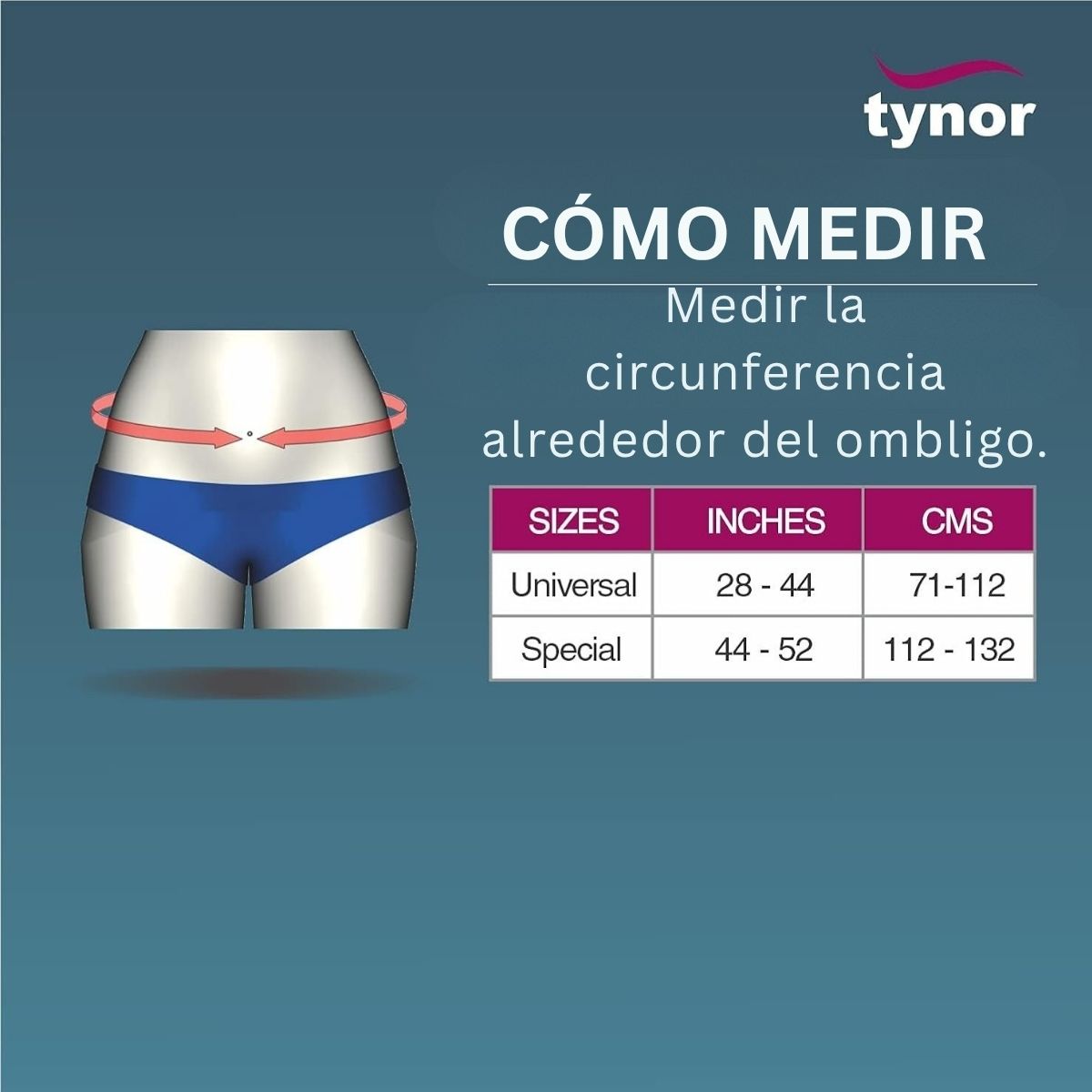 Faja Abdominal Tynor Soporte Neopreno Cierre Velcro
