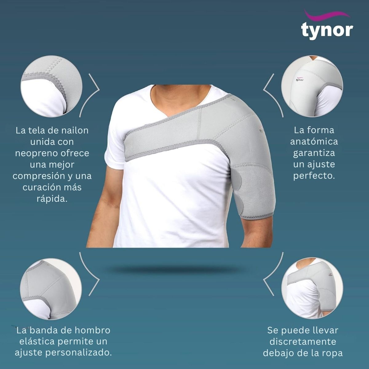 Soporte Para Hombro Tynor Neopreno Inmovilizacion