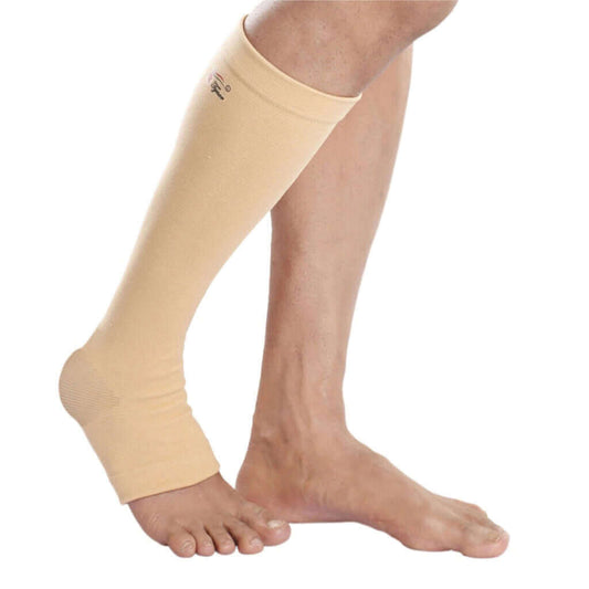 Medias elásticas de compresión pie abierto - Producto ortopédico