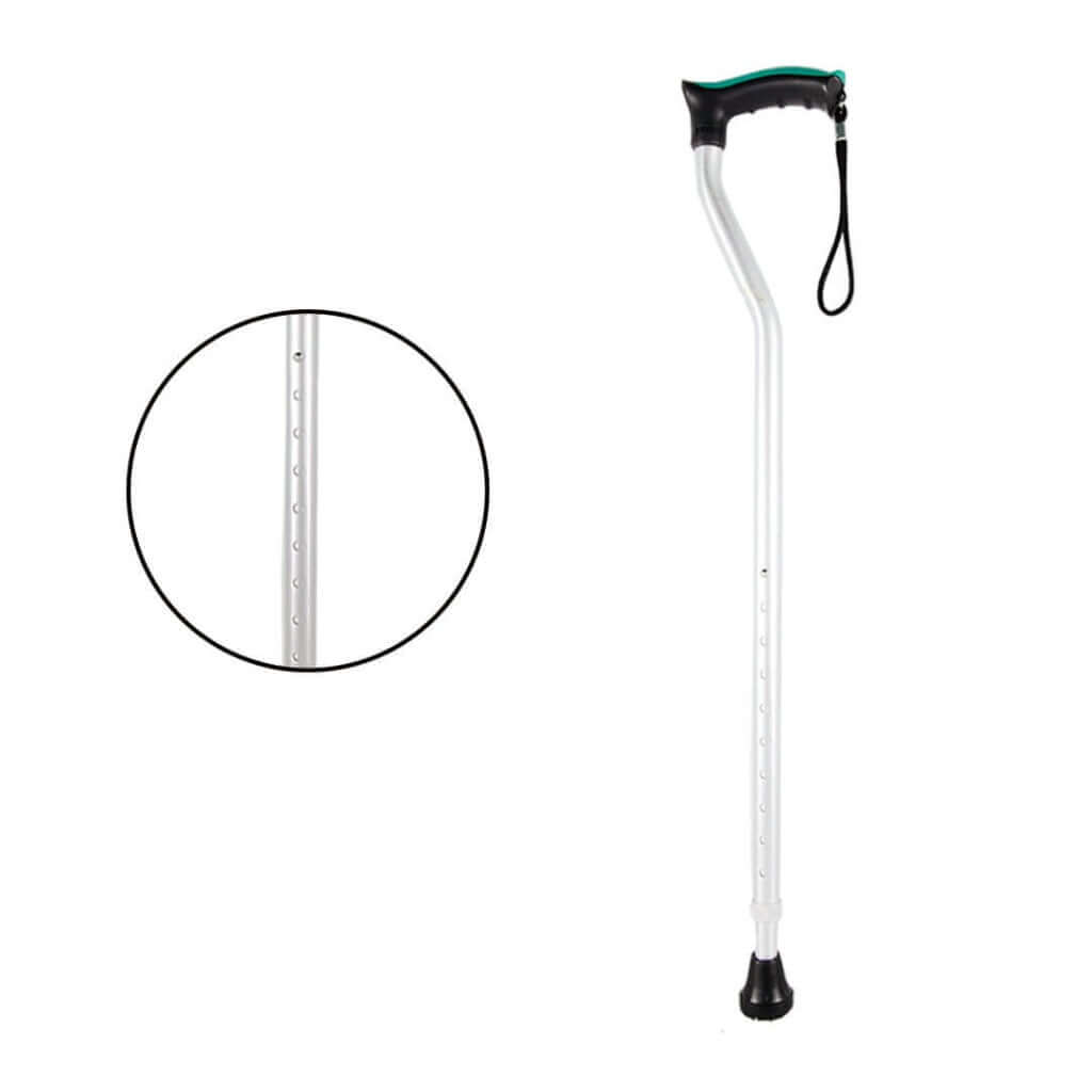 Bastón alemán de mango suave, ajustable - Producto ortopédico