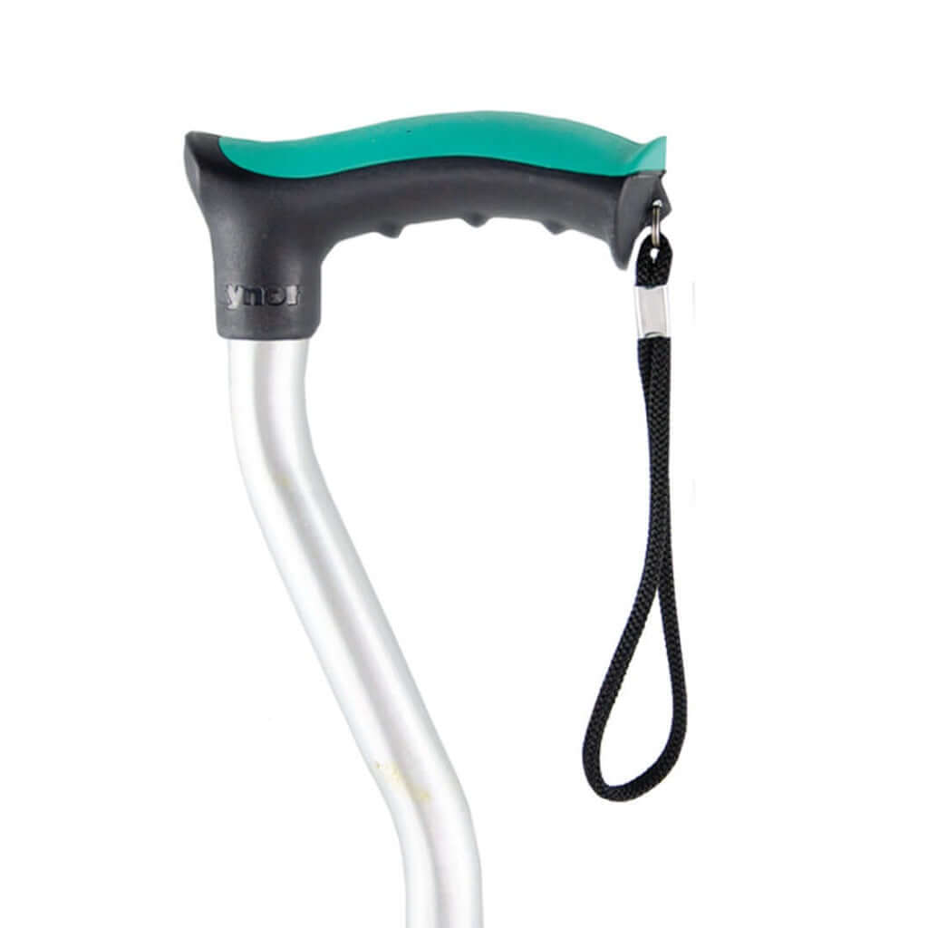 Bastón alemán de mango suave, ajustable - Producto ortopédico