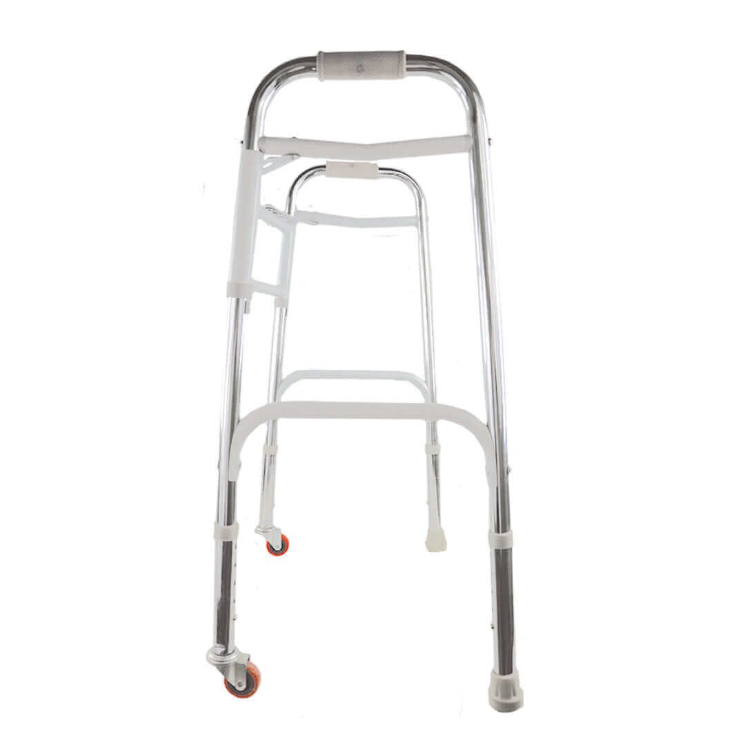 Andadera de Aluminio con Ruedas Giratorias - Producto ortopédico