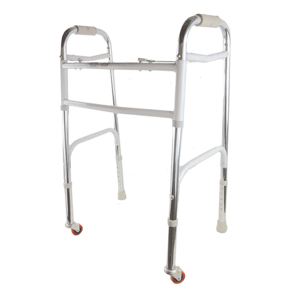 Andadera de Aluminio con Ruedas Giratorias - Producto ortopédico