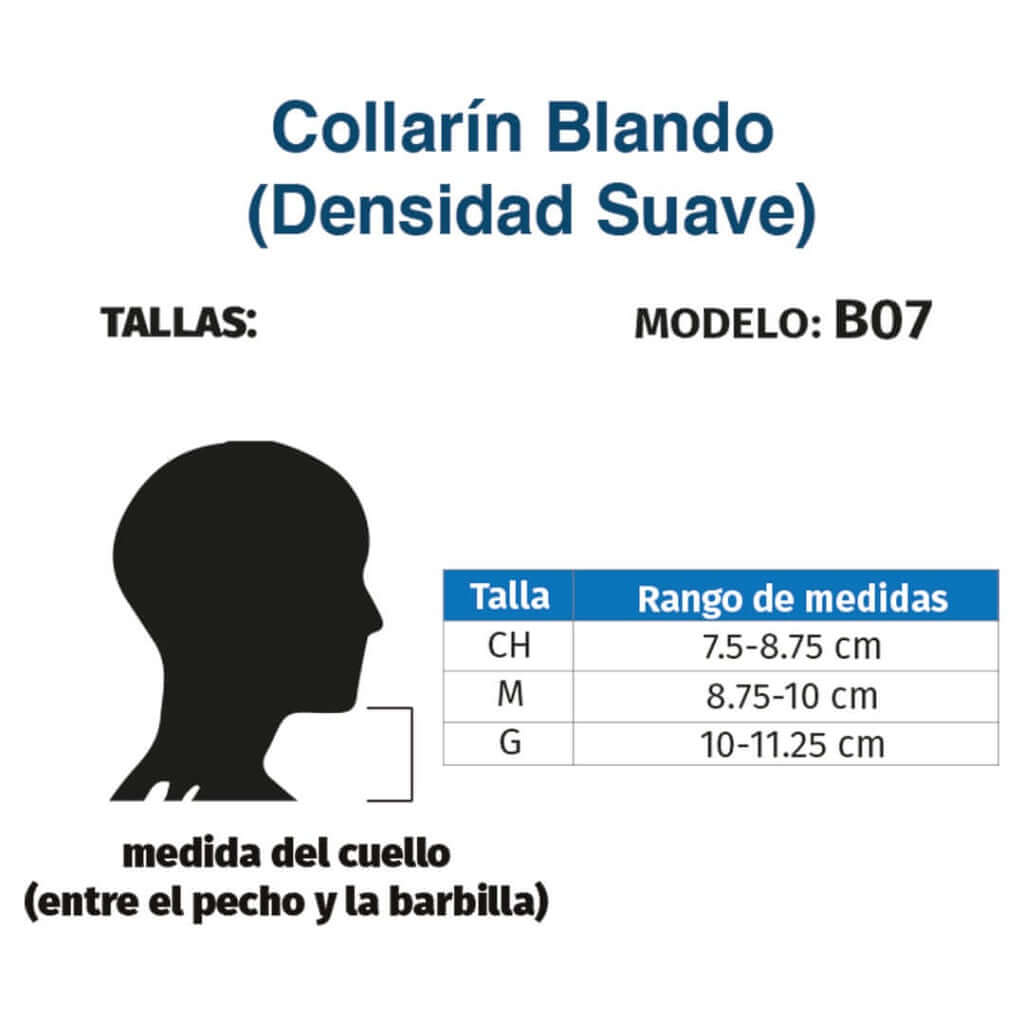 Collarín Cervical Blando - Producto ortopédico