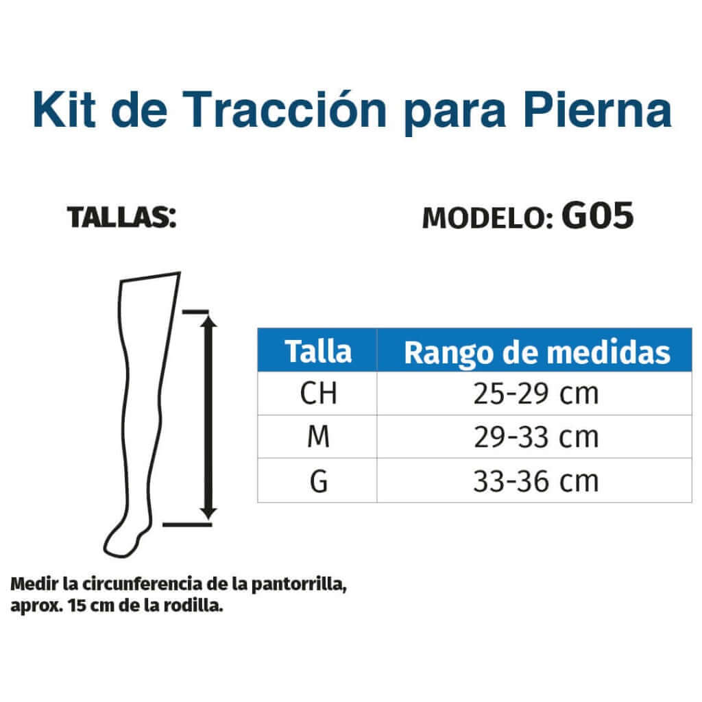 Kit de Tracción para Pierna - Producto ortopédico