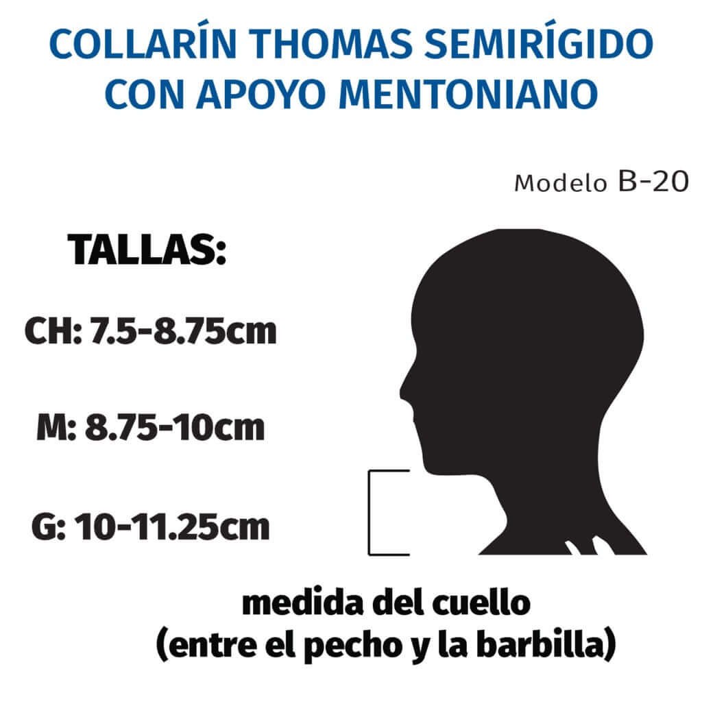 Collarín Thomas con Soporte - Producto ortopédico