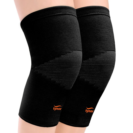 Par Rodillera Elastica Tynor Deportiva Compresion Para Gym