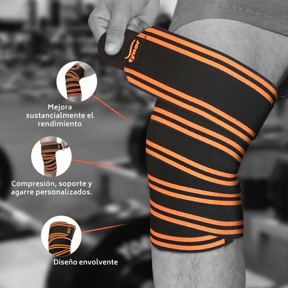 Par Rodilleras Tynor P/levantamiento D/pesas Unitalla