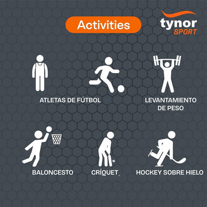 Tobillera Deportiva Doble Soporte Tynor Previene Lesion Gym