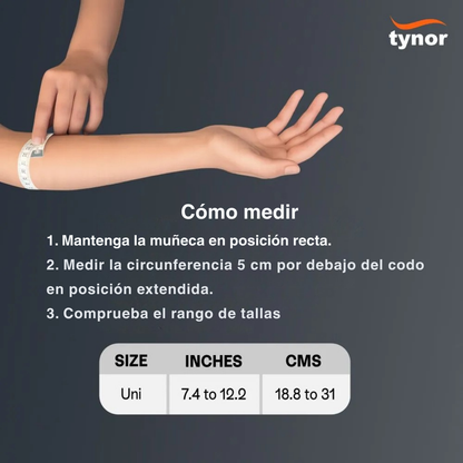 Codera Abierta Tynor Compresion Graduada Crossfit