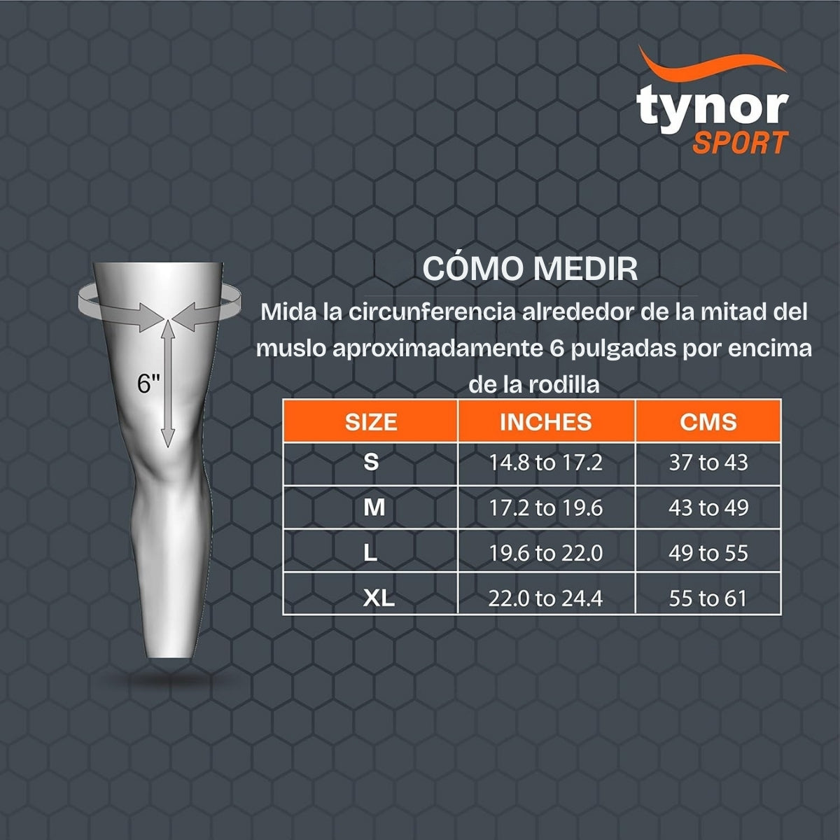 Rodillera Rotula Abierta Tynor Con Anillo Rotuliano