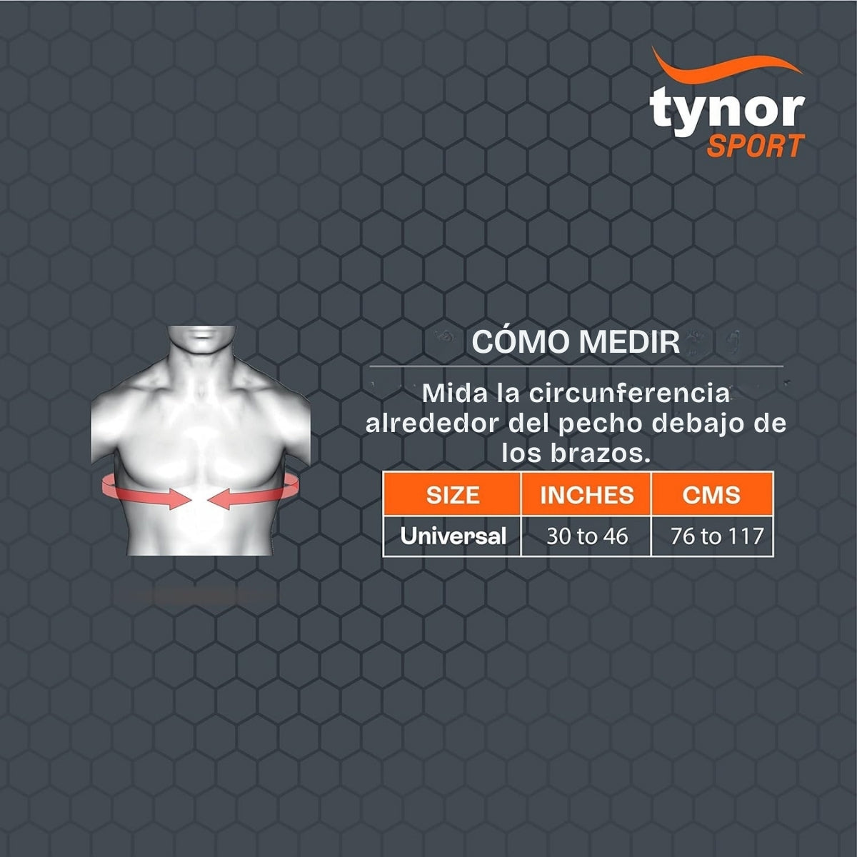 Hombrera De Soporte Tynor Doble Cierre Apoyo D/compresion
