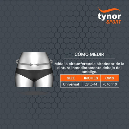 Soporte Abdominal Tynor Faja Deportiva Velcro Crossfit
