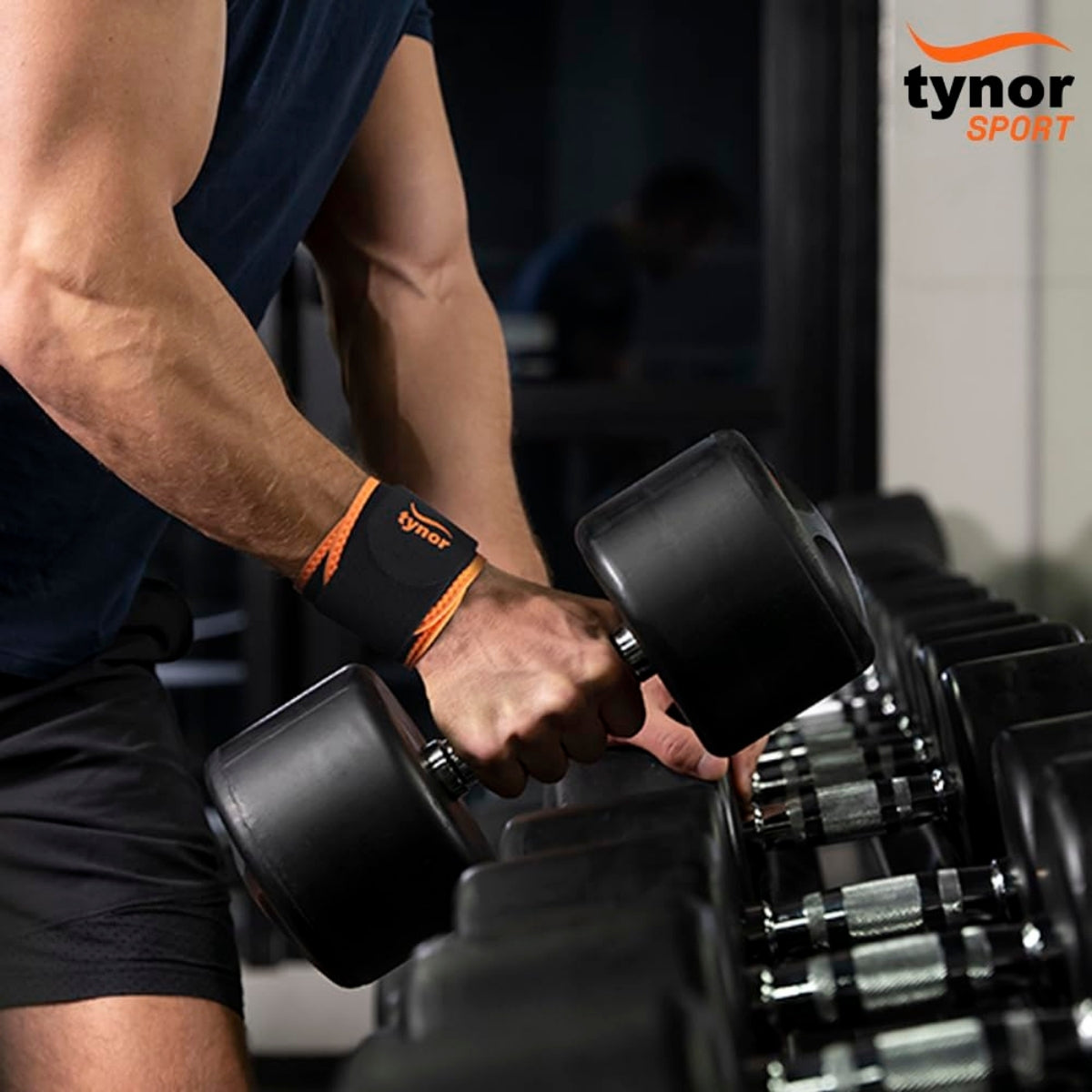 Muñequera Deportiva Tynor Protectora P/gym Unisex Ajust