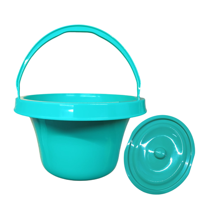 Comodo Con Tapa Tynor Recipiente Para baño o silla