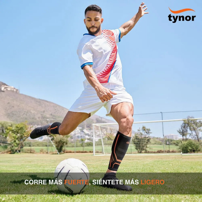 Espinillera P/gym Tynor Compresion Pantorrilla Crossfit