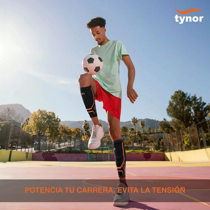 Espinillera P/gym Tynor Compresion Pantorrilla Crossfit