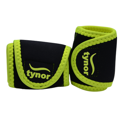 Par Muñequera Deportiva Tynor C/pulgar Gym Neon Crossfit