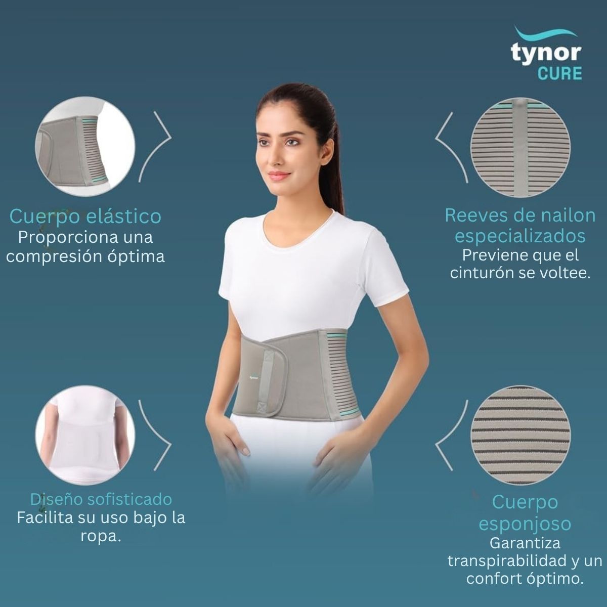 Faja Abdominal Tynor Soporte Abdominal Postoperatoria