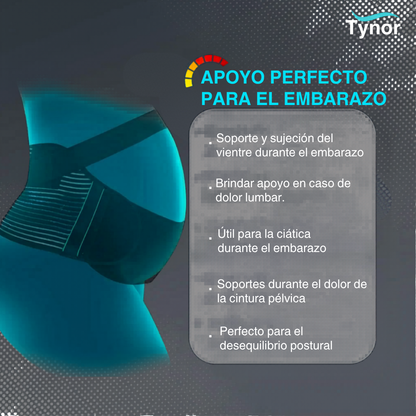 Faja de Embarazo Tynor Soporte Maternidad Ajustable Moms