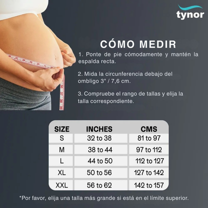 Faja de Embarazo Tynor Soporte Maternidad Ajustable Moms