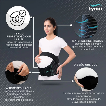Faja de Embarazo Tynor Soporte Maternidad Ajustable Moms