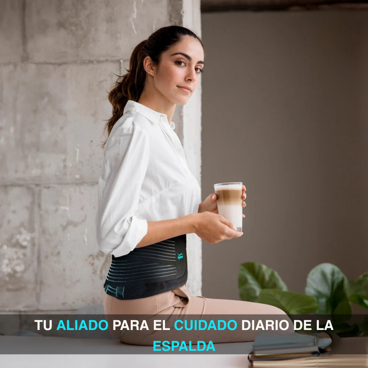 Faja Lumbar Tynor Sujecion Correccion D/postura