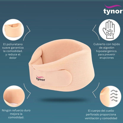 Collarin Tynor Cervical Densidad Suave Adulto Inmovilizacion